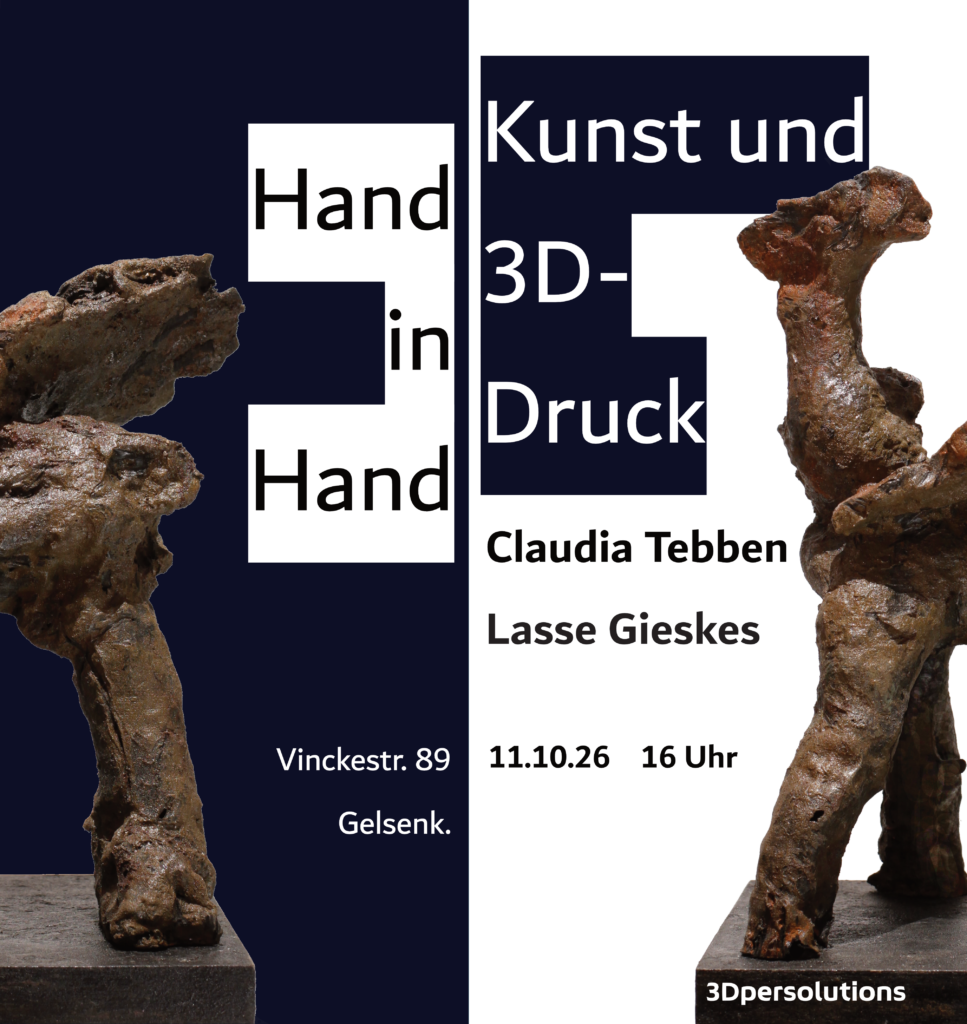 14 Kunst und 3D DruckVeranstaltung Skulpturen Gelsenkirchen Ruhr