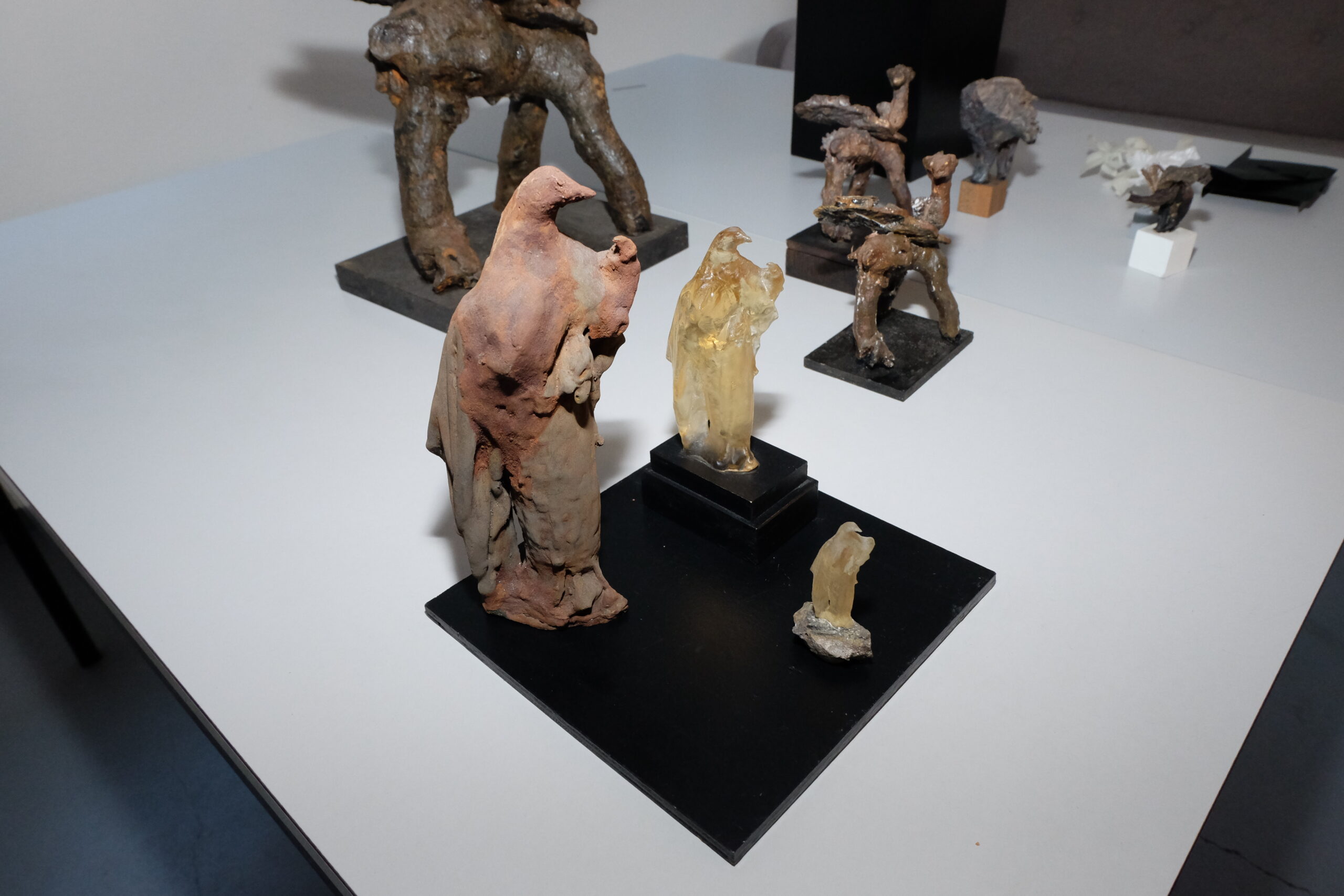 Nicht mehr als 3D-Druck zu erkennen: Nachbearbeitete Skulpturen